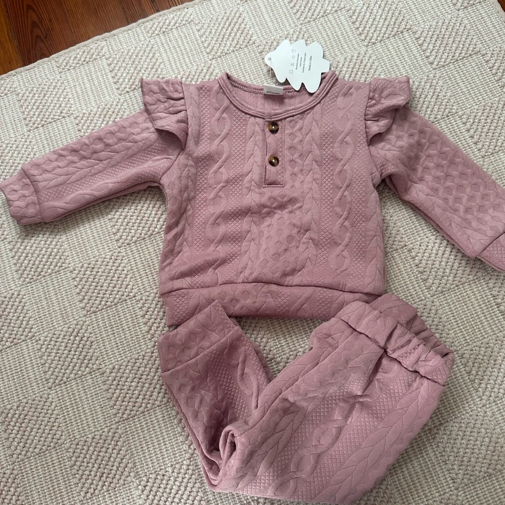 Kids Matching Set in Pink